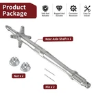 Rear Axle Shaft For Suzuki Quadsport 2X4 LTZ400Z 2003-08 64710-07G30 New. Price: $84.99.