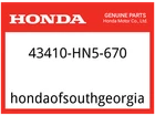 Honda Oem Part 43410-HN5-670 Arm, Rr. Brake New. Price: $24.99.
