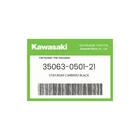 Kawasaki Genuine Stay,rear Carrier,f.black 35063-0501-21 New. Price: $63.88.