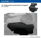 Polaris 25'-26' Rzr Xp/ Pro R/s 12" Rockford Fosgate 400 Watt Subwoofer- 2890414 Open. Price: $944.99.