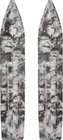 Sly Dog 8" Powder Hound Skis Swirl Black/white APR-13 New. Price: $365.70.