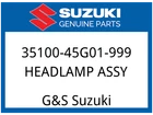 Suzuki Oem Part 35100-45G01-999 Headlamp Assy New. Price: $264.43.