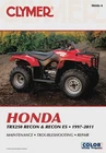 Recon Honda TRX250 1997-2016 Es Atv Clymer Shop Service Repair Manual Book New. Price: $45.87.