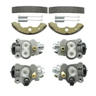 Front Brake Wheel Cylinders W/shoes Kit For Honda Rancher TRX350 TRX400 New. Price: $52.00.