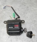 1987 Suzuki LT230E Quadrunner Ignition Switch With Key Dash Assembly 36380-35B0V Used. Price: $95.00.