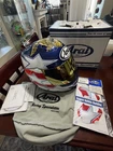 Arai Corsair-v Colin Edwards Patriot Motorcycle Helmet Size Mint-very Rare Pre-owned. Price: $725.00.