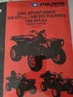 Polaris 2008 Sportsman 800 Efi Ho Touring 700 X2 Service Manual 9921323 B155 Used. Price: $55.89.