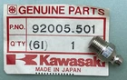 New Genuine Kawasaki 92005-501 Grease Nipple. Price: $8.98.