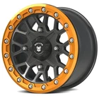 Bullite Wheels BT-05 Rider Utv Atv Gunmetal Gray Rims And Orange Beadlo... New. Price: $319.64.