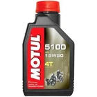 Motul 5100 4T Synthetic Ester Blend Motor Oil 4L. 15W50 104083 New. Price: $52.26.