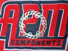 Honda Rear Brake Disc CR125 CR250 CR500 1987 1988 (43351-KS6-701) New. Price: $87.28.