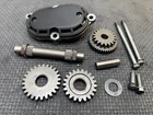 1986 Honda TRX350 Fourtrax 4X4 Oem Starter Reduction Gear Shaft Set Cover Used. Price: $119.90.