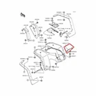 Oem Genuine New Kawasaki Bayou 300 Fuel Gas Tank Cover Fender Green. Price: $49.95.