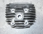 1987 Suzuki Quadsport Cylinder Head 11111-40B00 Used. Price: $30.00.