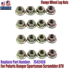 Flange Wheel Lug Nuts For Polaris Ranger Sportsman Scrambler Atv 7542459 16 Pack New. Price: $15.04.