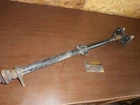 90 91 Kawasaki Bayou KLF220A Handlebar Steering Stem Shaft Clamp Column Used. Price: $18.00.