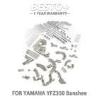 Atv For Yamaha YFZ350 Banshee Stainless Steel Bolt Screw Kit Set 659 Piece New. Price: $73.13.