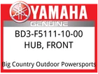 Yamaha Oem Part BD3-F5111-10-00 Hub, Front New. Price: $283.99.