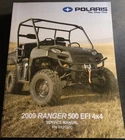 2009 Polaris Atv Ranger 500 Efi 4X4 Service Manual P/n 9920851 (916) New. Price: $84.99.