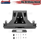 Utv Black Front Bumper Winch Mounting Plate Kit For Can-am Maverick X3 Max 17-26 New. Price: $62.99.