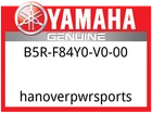 Yamaha Oem Part B5R-F84Y0-V0-00 Snow Plow Mount New. Price: $315.99.