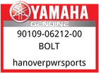 Yamaha Oem Part 90109-06212-00 Bolt New. Price: $9.49.