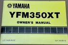 87-88 Yamaha 11626-05-52 Warrior Owners Manual YFM350XT Used. Price: $15.00.