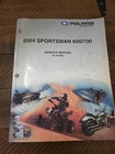 2004 Polaris Sportsman 600 / 700 Service Manual With Cd - Oem Pn 9918803 Used. Price: $55.00.