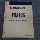 Suzuki Oem Service Manual RM125 99011-36F55-03A Used. Price: $12.06.