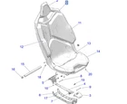 Polaris ASM-SEAT,1PC,BLK,ORANGE St #2692088 New. Price: $534.99.
