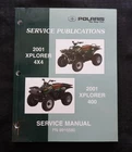 2001 Polaris 400 4X4 Xplorer All Terrain Vehicle Atv Service Repair Manual Nice Used. Price: $81.46.
