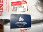 Honda TRX650 TRX400 New Front Brake Lever Oem 53175-HN8-006 Models 03-07. Price: $16.65.