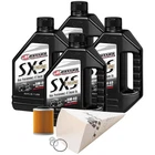 Tusk 1529861116 4-STROKE Oil Change Kit Maxima Sxs Full Synthetic 5W-40 New. Price: $102.15.