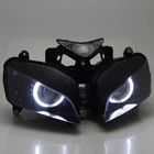 Fully Assembly Headlight White Angel Eye For Honda CBR1000RR 2004 2005 2006 2007 New. Price: $336.63.