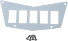 Moose Racing Dash Plates White Center Switch 0521-1710 New. Price: $29.95.