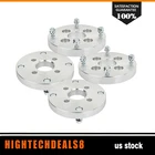 (4) 1" Wheel Adapters 4X4 To 4X156 10X1.25 For Ez Golf Carts 4X101.6 New. Price: $80.80.