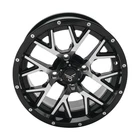 Quadboss Black/machined Barbwire 15X7 Wheel RT-GW081157137MBB New. Price: $246.99.