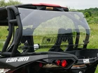 Spike Rear Windshield W/sliding Vent For Can-am Commander & Maverick 77-2510-V-R New. Price: $259.49.