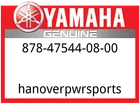 Yamaha Oem Part 878-47544-08-00 Gasket New. Price: $32.99.