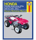 Haynes Repair/service Manual '88-00 Honda TRX300 (M2125) New. Price: $45.54.