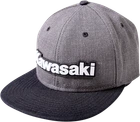 Factory Effex 24-86100 Kawasaki Bold Snapback Hat Charcoal Black Universal New. Price: $29.95.