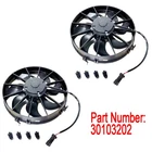 New 2X Puller Fan 30103202 Fits For Spal Racing Motorcycle VA01-AP90/VLL-66A Us. Price: $166.25.