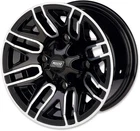 Moose Racing 112X Wheels 12X7 4/136 4+3 Machined W/black Front 0230-0872 New. Price: $140.99.