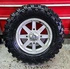 Polaris Sportsman 550 850 Xp Eps 14" Rear Wheel Rim Spoke Maxxis Ceros Tire Used. Price: $169.00.