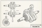 Kalama Oe Type Crankshaft For Yamaha Raptor 700 2006-2014 Made In Taiwan . New. Price: $369.20.