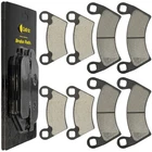 Caltric Front And Rear Brake Pads For Polaris Ranger Xp 900 2013-2019 New. Price: $19.66.
