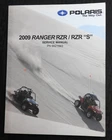 2009 Polaris Ranger Razor Rzr & "s" Side By Atv Service Repair Manual Nmt Used. Price: $84.66.