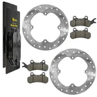 Caltric Front Brake Disc Rotor W/ Pads For Can-am Maverick X3 Max Turbo New. Price: $67.99.