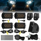 Utv Turn Signal Kit W/110D Horn Street Legal Rectangle For Polaris Ranger Rzr X3 New. Price: $86.39.