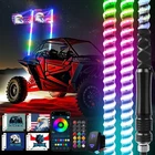 Mictuning 2PCS 4FT Rgb Led Spiral Whip Lights Antenna Chasing For Utv Atv Can-am New. Price: $119.90.